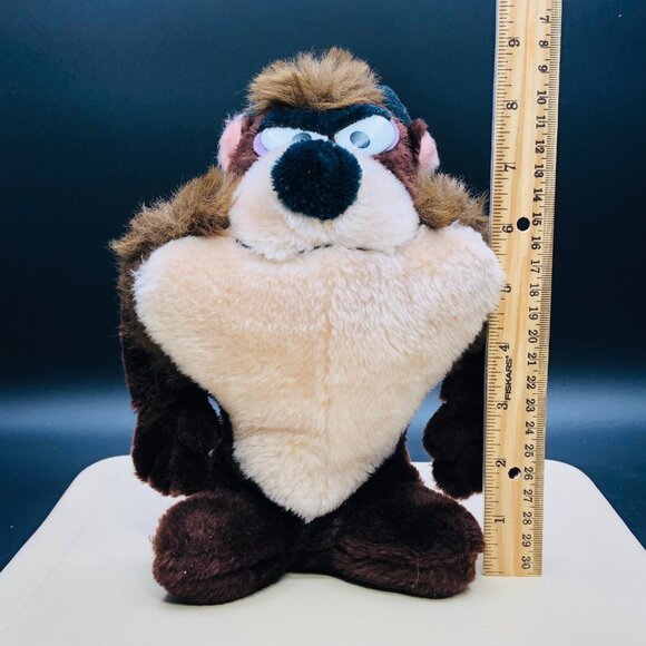 1971 Warner Bros Looney Tunes Tasmanian Devil Stuffed Plush Vintage Toys - Picture 10 of 10